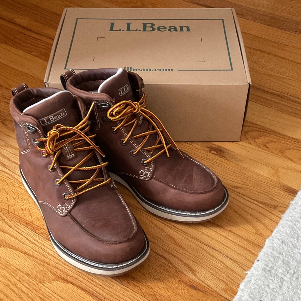 L.L. Bean Women's 9W Stonington Leather Boots